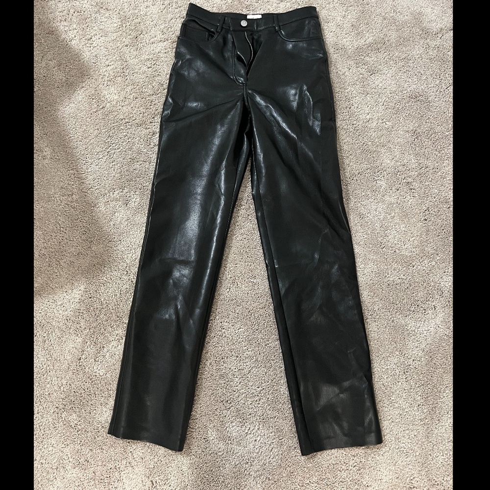 Aritzia Leather pants